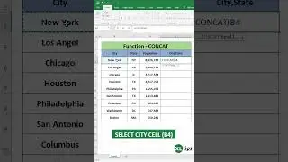 Text Function - CONCAT in Excel: Concatenate Text Values Easily   
