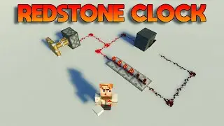 How To Make A Redstone Clock - Minecraft Education