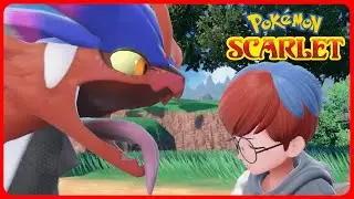 Koraidon licks Penny - Pokemon Scarlet
