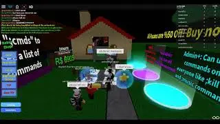 TRYING OUT FREE ADMIN COMMANDS │Roblox Admin Simulator Commands