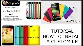 TUTORIAL WIKO RAINBOW,MICROMAX A120,MY PHONE AGUA RIO