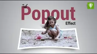 Coreldraw Tutorials | 3d Image Popout effect in Coreldraw ||  