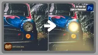 Create Car Light Effect Photoshop Tutorial