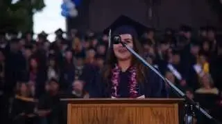 Jesica Skantze (Exchange Student) graduation speech 2015 - PVHS, Chico, CA