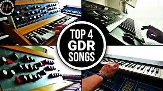 My Top4 Songs Made in GDR ~ Karat Silly Lift ~ Vintage Synthesizer Recreation ~ RetroSound