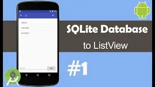 SQLite Database to ListView - Part 1: Create DatabaseHelper - Android Studio Tutorial