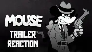 Steamboat Willie Turned FPS? | Mouse P.I. For Hire Trailer Reaction