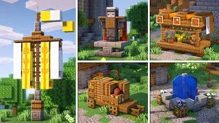 Minecraft | 10 Medieval Build Hacks & Build Ideas