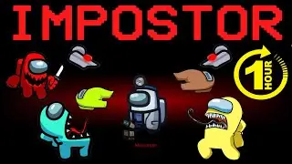 1 Hour of Among Us Impostor Gameplay #22 - No Commentary [1080p60FPS]