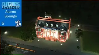 Cities Skylines - Alamo Springs Ep 5 - The Great Train Station Dilemma of 2022