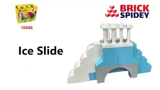 How to make an Ice Slide using Lego Classic 10698 #legoclassic10698 #slide