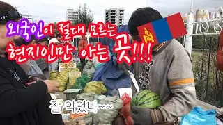 🇲🇳메이드 인 몽골리아!!! 외국인은 절대 모르는 현지인만 아는 곳~🥕🍆🌶🥔🍠🥦🥒