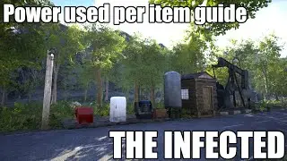 The Infected Version 14 - Power used per item guide