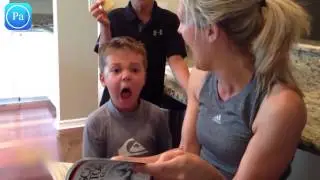 Kid has the cutest reaction to scary story