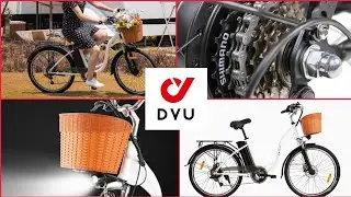 🔥🚴🏻‍♀️VELO ÉLECTRIQUE DYU C6 : PRÉSENTATION COMPLÈTE ET TEST 🚲