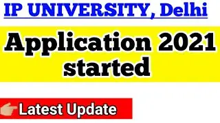 IP University entrance exam 2021 / ip university admission 2021/ ipu cet 2021