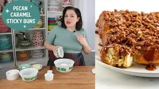 Baker Bettie Makes Sticky Buns! | Pecan Caramel Sticky Rolls