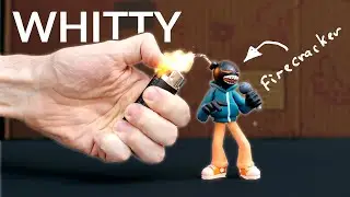 Building WHITTY with clay & real FIRECRACKER – Friday night Funkin