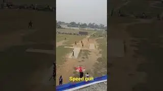 Speed gun in younas cricket stadium mardan