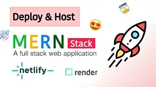Host/Deploy MERN App on GitHub, Netlify, Render | How to host MERN APP | Host MERN App just for free