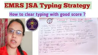 emrs jsa typing strategy, emrs jsa typing speed, how to cear jsa typing? 