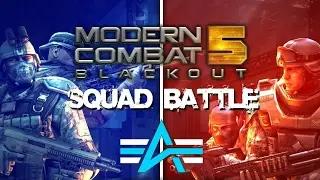 Modern Combat 5 - SQUAD BATTLE vs ALIADOS