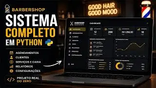 🔥 Build a Complete Barbershop Management System in Python | CustomTkinter + SQLite