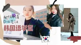 Korea Visa // 申请D-4 签证来韩国语学院！经验分享 /申请方式/提交文件/课程介绍  #韩国留学 #语学堂