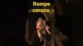 Hombre rompe corona en Miss gay Mato Grosso Brasil 