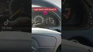 i reved a Mercedes at a scrap yard