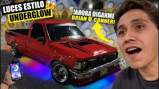 LUCES LED debajo DEL AUTO en MINI TRUCK  PICKUP Toyota  | STANCE TRUCK