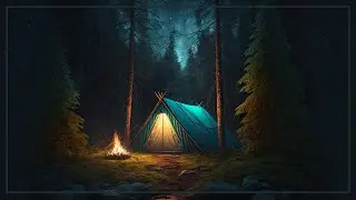 Instantly Fall Asleep to the Sounds of Rain On A Tent