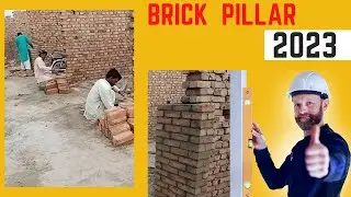 Bricklaying - Building a Brick Pier
