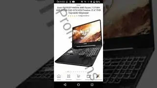 Asus FX505DT-HN536 AMD Ryzen 7 3750H 8GB 512GB SSD GTX1650 Freedos 15.6