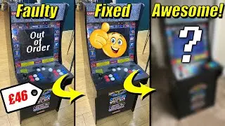 Faulty 1Up Arcade Machine | Fix and Upgrade!