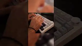 ASMR WRITING SESSION N°1 KEYBOARD TAPPING #keyboard #thockykeyboard #typing #asmr #relaxing #relax
