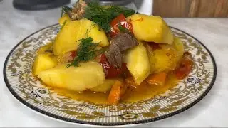 ЖАРКОЕ ПО-ДОМАШНЕМУ !! Вкусное Блюдо  для Семейного ужина