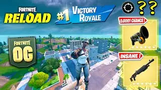 OG Fortnite Reload | Jule's Mythic Grappler + OG Spaz | High Kill Gameplay | Keyboard & Mouse