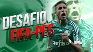 DESAFIO PES #1 Golaço de Rafael Marques com passe de Cristaldo