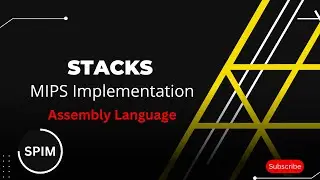Stack  Implementation in MIPS Programming Language| Assembly language