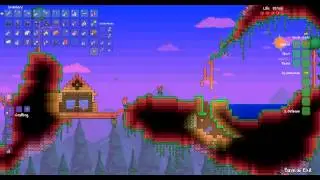 Terraria! Minilands #2. Поиск ресурсов.