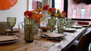 Finishing Touches for a Dinner Party