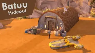 Batuu Starter Hideout | Sims 4 Micro Starter House Building Speedbuild | Star Wars: Journey to Batuu