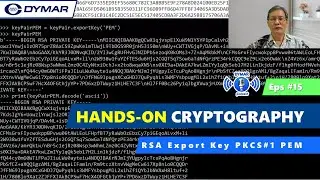 RSA Export Key PKCS#1 PEM (Part 15) | Hands-On Cryptography | Data Security | Keamanan Data
