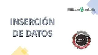 5. Inserción de Datos - ORACLE