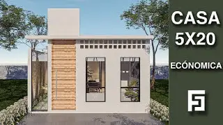 Casa 5x20 metros I Casa de 100 MTS