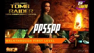 Core Design's Tomb Raider 10th Anniversary Edition - Caves (Full Level) PSP - PPSSPP