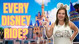 DISNEY CHALLENGE: Can We Ride EVERY RIDE in Magic Kingdom???