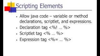 Java Servlets And Java Server Pages ( JSP ) -  tutorial guide