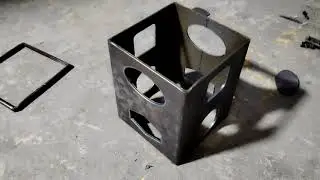 150mmx150mm Square Tube Cutting By EagleTec 4 Axis CNC Plasma Tube Cutter
